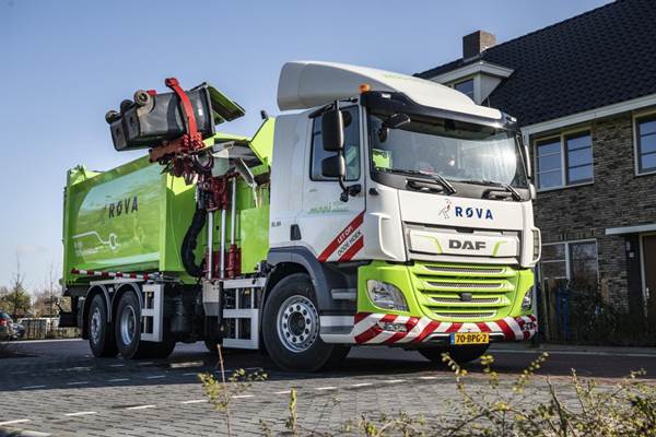 DAF CF Electric refuse collection truck)