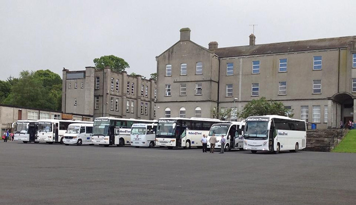 Wallace Travel has become a household name in Tipperary where its immaculately turned out fleet )
