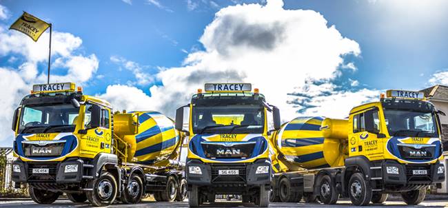 Tracey Concrete Readymix Lorries)