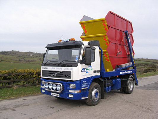 The Armagh company operates a fleet of ten trucks)