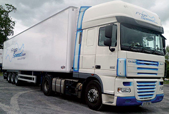 Frigospeed operates a fleet of high specification temperature controlled vehicles)