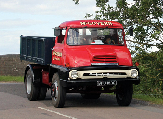 One of the longest established haulage firms in London is McGovern Bros)
