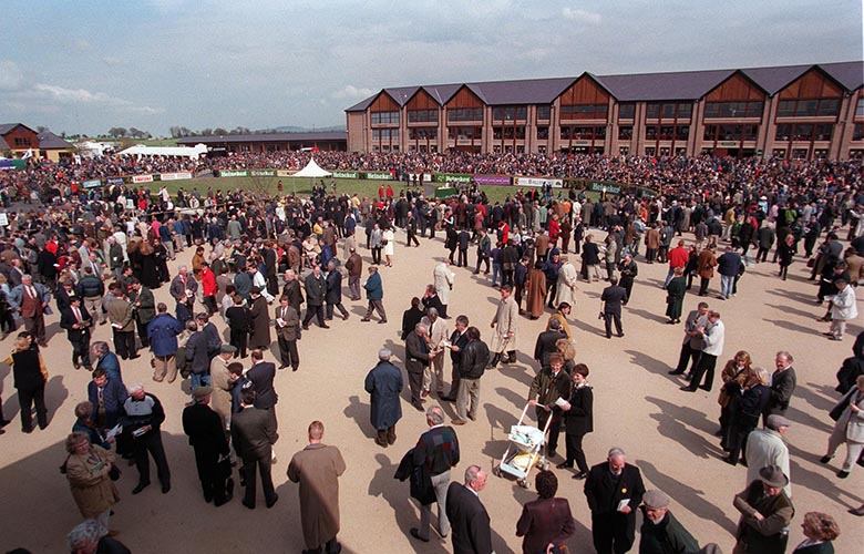 Kevin and Colin were left with no option but to upsize from Cavan Equestrian Centre to Punchestown Racecourse in Co Kildare.)