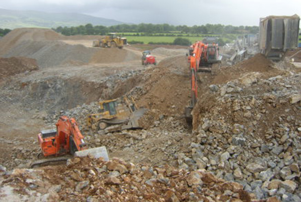 The  biggest contract at the moment is the redevelopment of Cork GAA’s main grounds Pairc Ui Chaoimh where they are doing all the groundwork.)