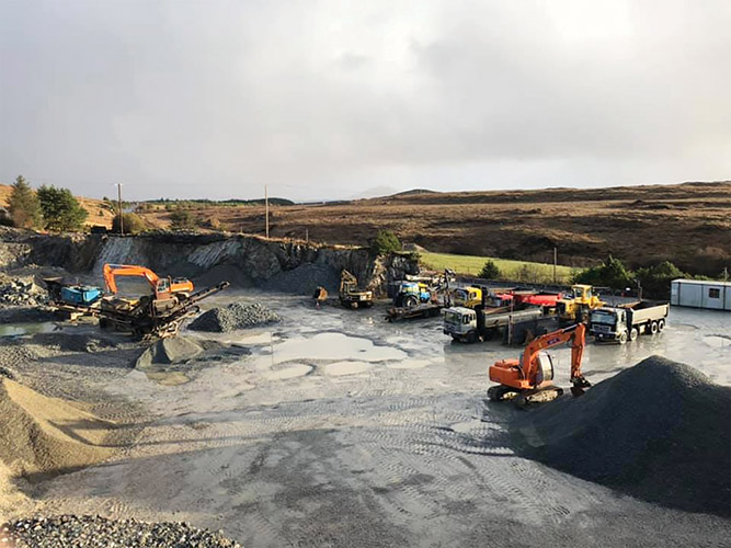 Mannion Quarry and Plant Hire)