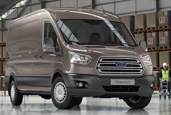 The new Ford Transit)