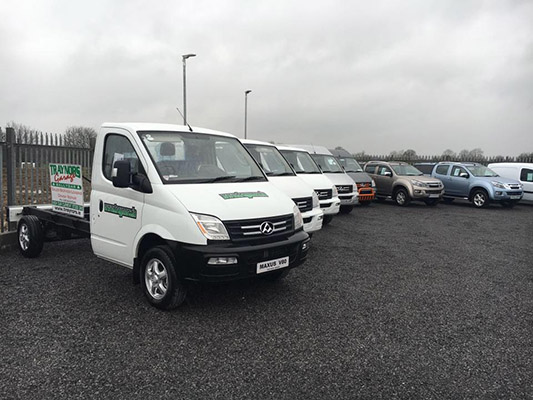 Traynor’s Garage operate from 4,000sq ft premises located on a two acre site)